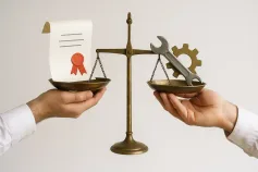 Werkzoekende zonder diploma vult sollicitatieformulier in